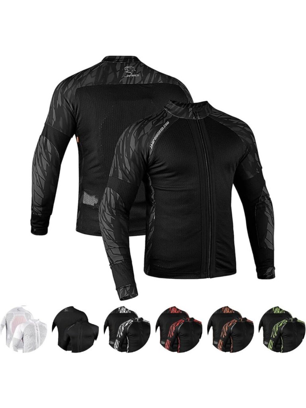 JAG Mesh Motorcycle Protective Shirt, Summer Riding Shirt for Men & Women